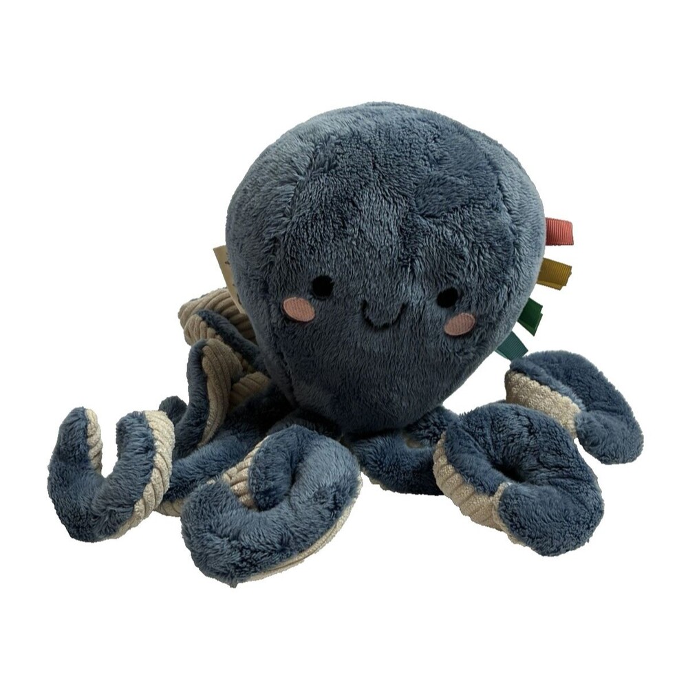 Itzy Ritzy Snuggles Octopus Plush Stuffed Animal Soft Baby Toy Tags 10 Inch